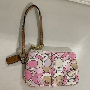Gently used coach wallet